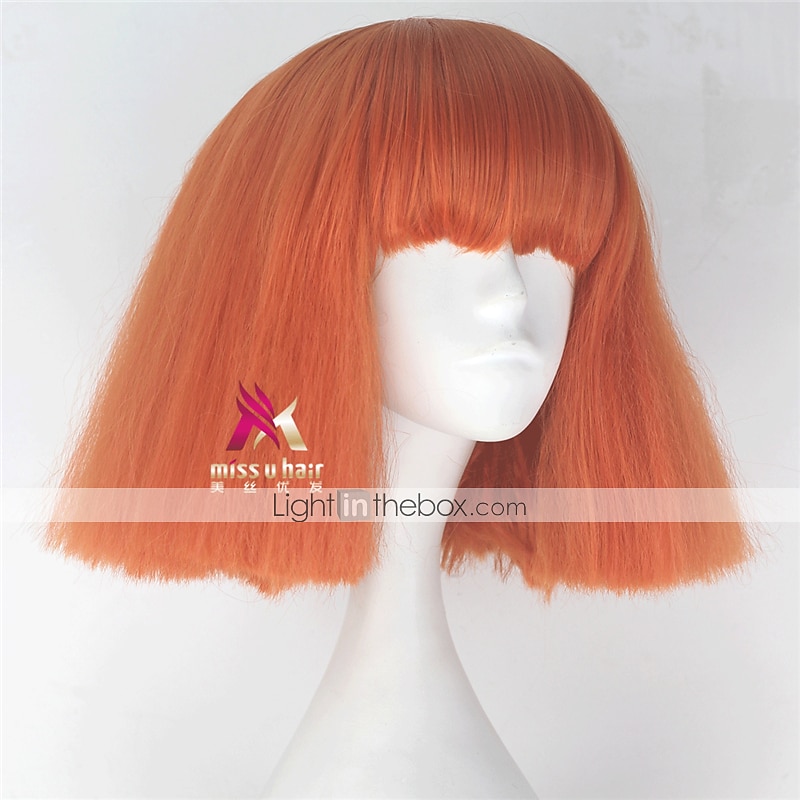 perruque synthétique lady gaga perruque courte droite marron foncé gris argenté blond foncé rose vert cheveux synthétiques 12 pouces femmes confortables duveteuses rouge rose perruques de carnaval de 2025 ? $31.99 –P4