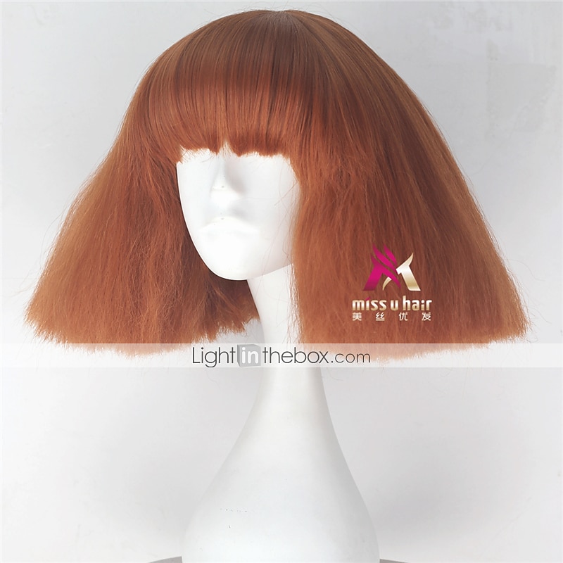perruque synthétique lady gaga perruque courte droite marron foncé gris argenté blond foncé rose vert cheveux synthétiques 12 pouces femmes confortables duveteuses rouge rose perruques de carnaval de 2025 ? $31.99 –P7
