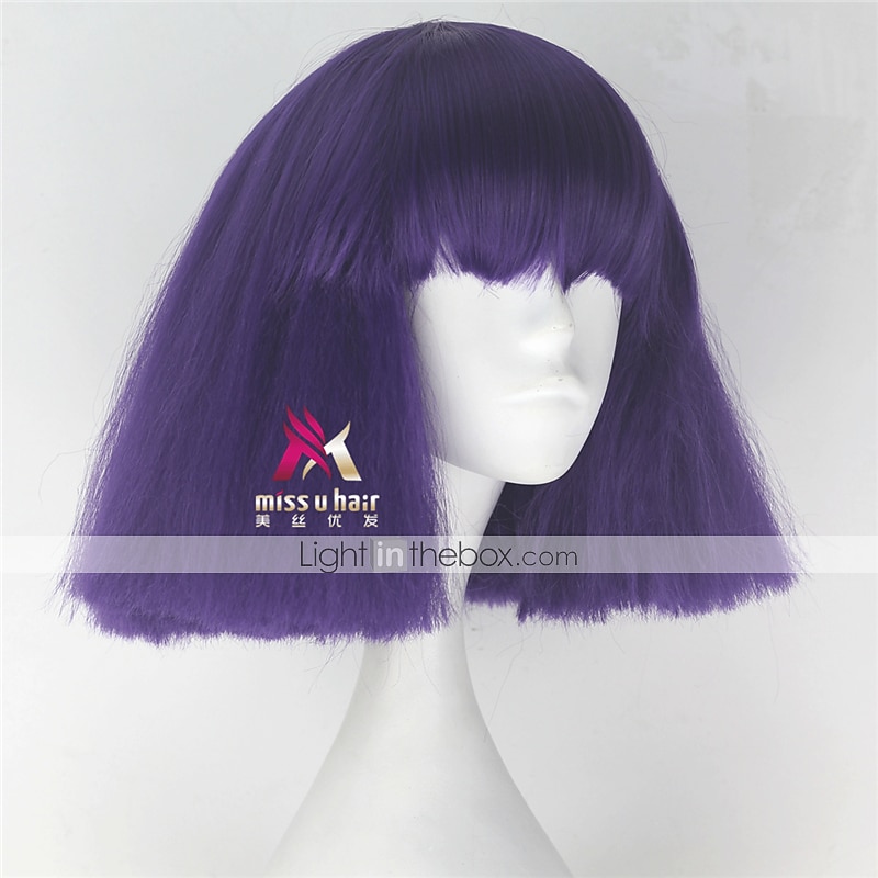 perruque synthétique lady gaga perruque courte droite marron foncé gris argenté blond foncé rose vert cheveux synthétiques 12 pouces femmes confortables duveteuses rouge rose perruques de carnaval de 2025 ? $31.99 –P16