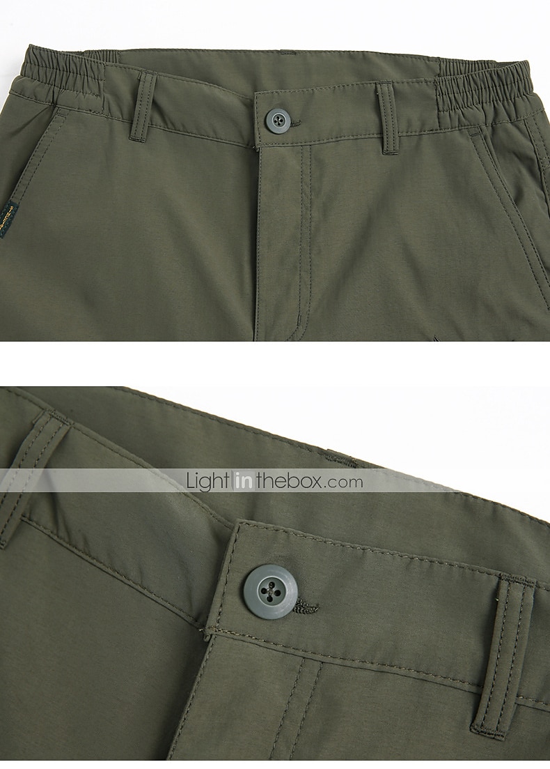 Men's Work Pants Waterproof Hiking Pants Summer Outdoor Waterproof Ripstop Windproof Breathable Pants / Trousers Cargo Pants Bottoms Black Blue Cotton Fishing Hiking Climbing M L XL XXL XXXL 2025 - $24.99 –P13