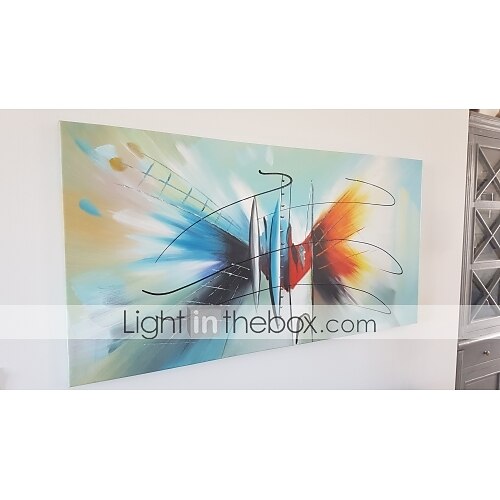 Ölgemälde handgemachte handgemalte Wandkunst abstrakte moderne Hauptdekorationsdekor gestreckter Rahmen fertig zum Aufhängen 60*90cm 2025 - $116.99 –P11