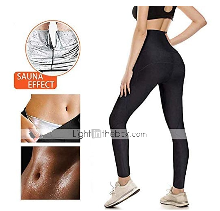 Women Neoprene Sports Slimming Sauna Pants Body Shaper Thermo