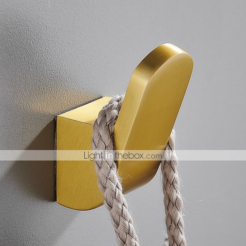 multifunktionsrockkrokar aluminium för badrum och kök väggmonterad ny design 3st 2025 - $27.99 –P6