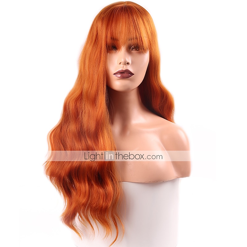Synthetische pruiken Body Golf Middelste stuk Machinegemaakt Pruik Roze Lang A1 A2 A3 A4 A5 Synthetisch haar Dames Klassiek Modieus Roze Rood / Alledaagse kleding 2025 - $24.99 –P3