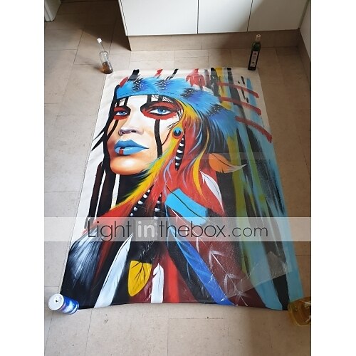 Hang-Painted öljymaalaus Maalattu - Abstrakti Ihmiset Klassinen Moderni Ilman Inner Frame / Valssatut kankaat 2025 - $116.99 –P13