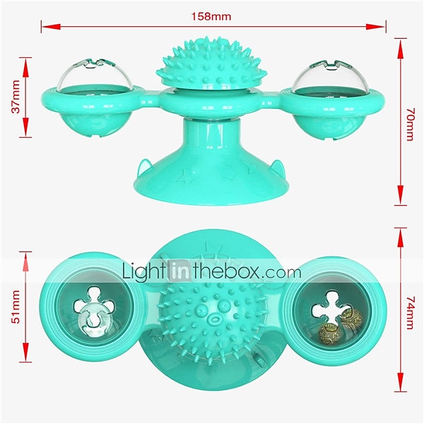 Jouets pour Chat Jouet interactif Jouet rotatif Ensemble de jouets pour chats Moulin à vent Jouets Interactifs pour Chat Jouets amusants pour chats Chat Petit Chat 1 jeu Rondes Compatible avec de 2025 ? $20.99 –P9