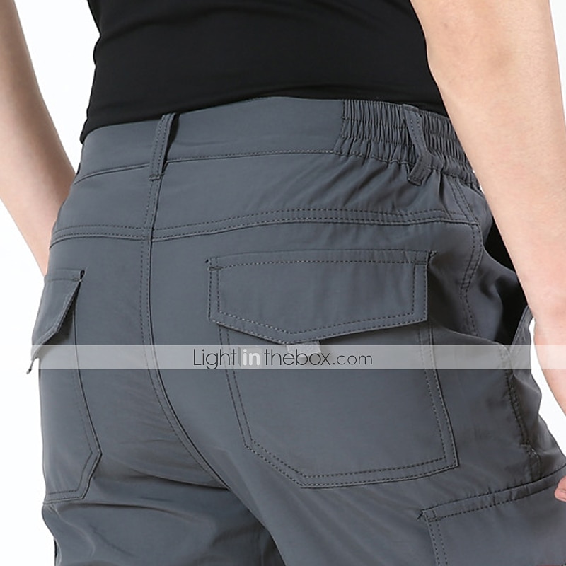 Men's Work Pants Waterproof Hiking Pants Summer Outdoor Waterproof Ripstop Windproof Breathable Pants / Trousers Cargo Pants Bottoms Black Blue Cotton Fishing Hiking Climbing M L XL XXL XXXL 2025 - $24.99 –P15