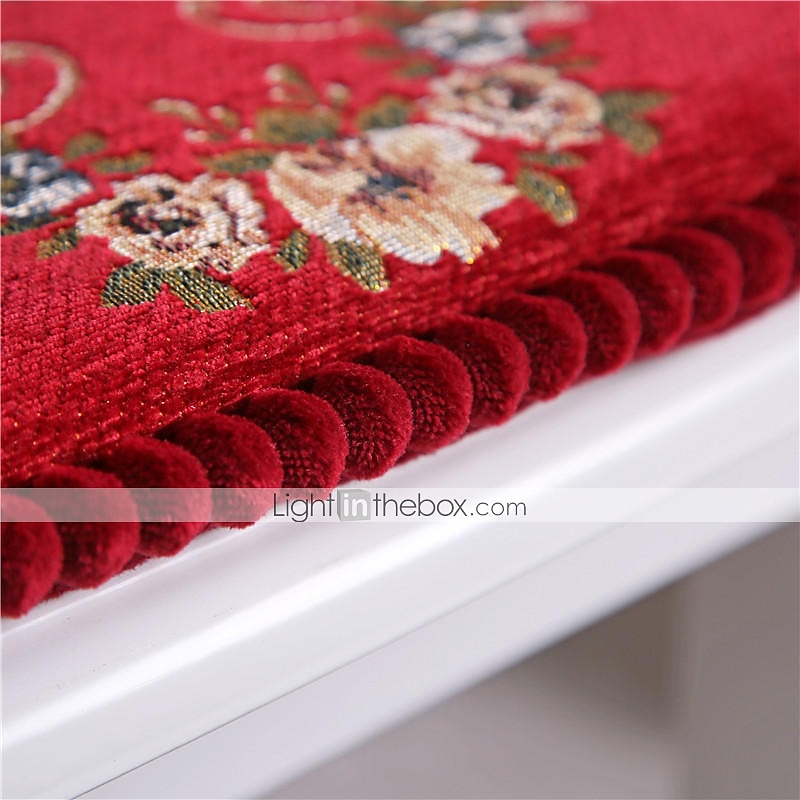 Dekorative Wurfkissen, exquisiter Jacquard, einfarbig, europäischer Stil, Prägung, verdicktes Stuhlkissen, Heimbüro-Sitz, Bar, Esszimmerstuhl, Sitzpolster, Garten-Bodenkissen 2025 - $27.99 –P3