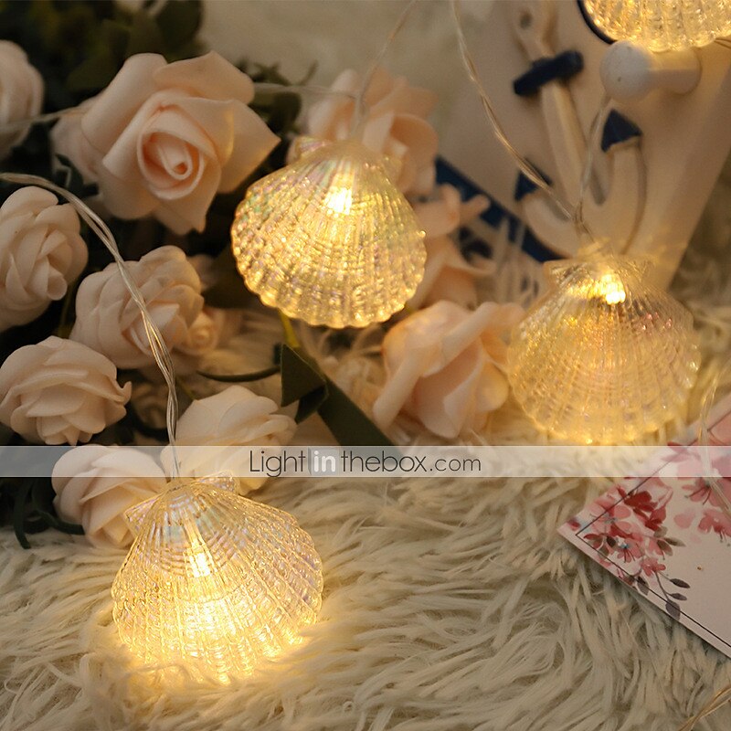Guirlande lumineuse élégante de 1,5 m à 10 LED pour réception de mariage, lampe de vacances, pour fête de Noël, mariage, décoration intérieure, éclairage blanc chaud, batterie AA de 2025 ? $15.49 –P6