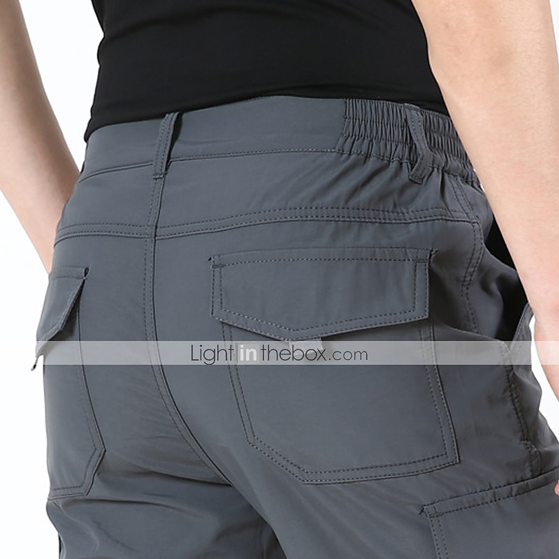 Men's Work Pants Waterproof Hiking Pants Summer Outdoor Waterproof Ripstop Windproof Breathable Pants / Trousers Cargo Pants Bottoms Black Blue Cotton Fishing Hiking Climbing M L XL XXL XXXL 2025 - $24.99 –P18