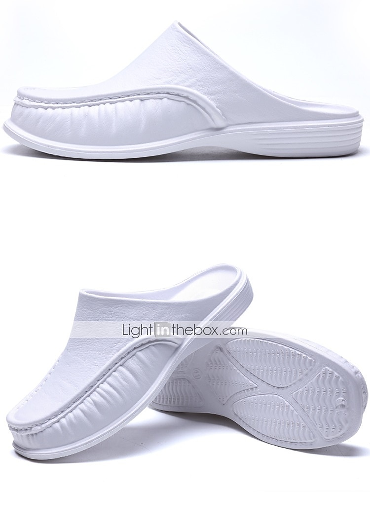 miesten mustat eva-slip-on -loaferit – mukavat vapaa-ajan muulit sisä- ja ulkokäyttöön 2025 - $19.99 –P4