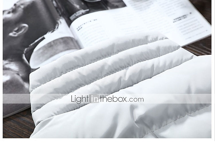 Herren Einfarbig Laufwesten Daunenweste Steppweste Frühling Herbst Winter Kariert Vollreißverschluss Innentasche Ärmellos Lässig Athleisure Stehkragen Thermowarm Wasserdicht Winddicht Atmungsaktiv 2026 - $28.99 –P6