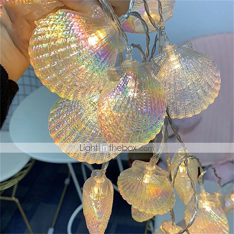 Guirlande lumineuse élégante de 1,5 m à 10 LED pour réception de mariage, lampe de vacances, pour fête de Noël, mariage, décoration intérieure, éclairage blanc chaud, batterie AA de 2025 ? $15.49 –P12