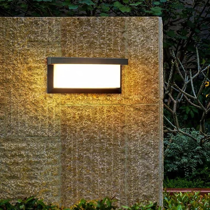 אורות קיר חיצוני עמיד למים אורות צמודי קיר ברזל 110-120v 220-240v 18 וו 2026 - $107.99 –P7