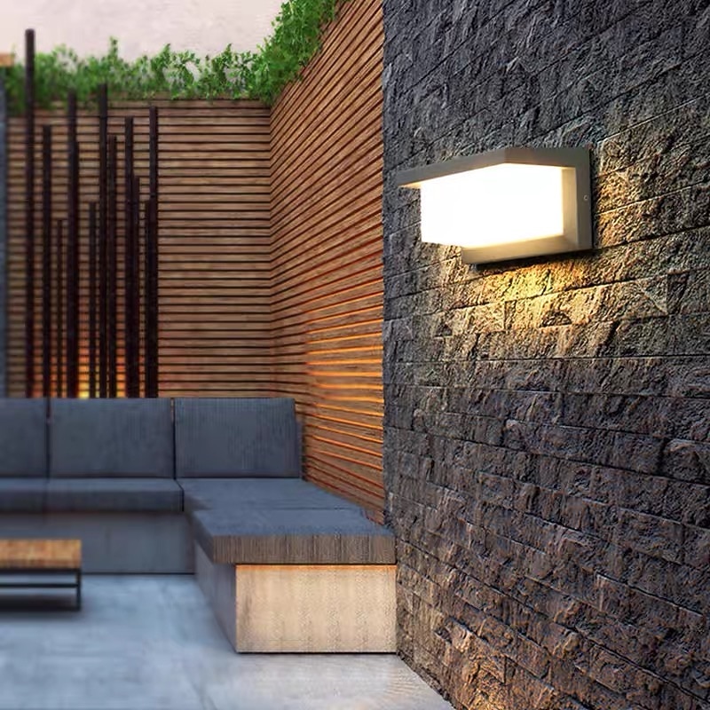 אורות קיר חיצוני עמיד למים אורות צמודי קיר ברזל 110-120v 220-240v 18 וו 2026 - $107.99 –P2