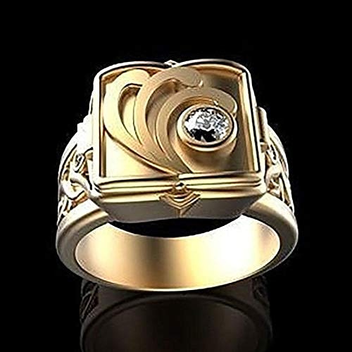 anel masculino com compartimento secreto mini caixa de armazenamento em forma de concha design retrô anéis de banda esculpidos punk hip hop joias para festa presente exclusivo para homens mulheres de 2025 por $4.49 –P5