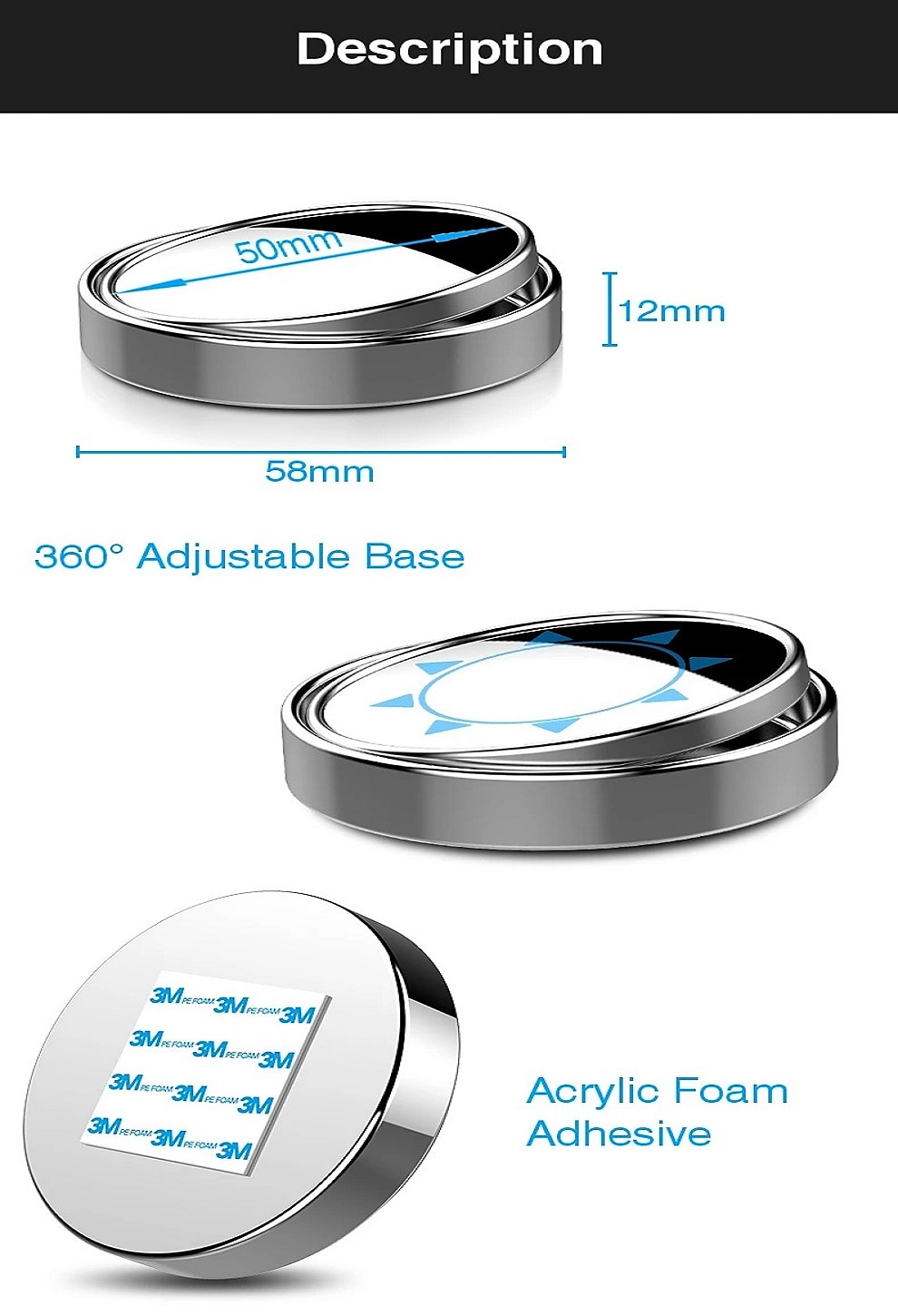 Car LITBest universal Blind Spot Mirror 2025 - $11.99 –P3