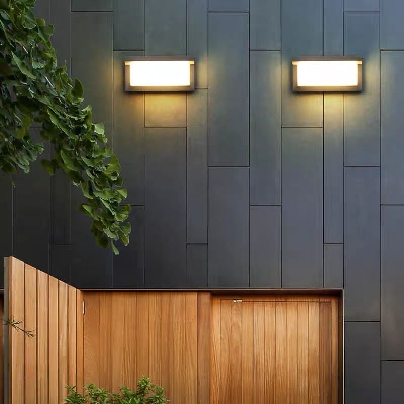אורות קיר חיצוני עמיד למים אורות צמודי קיר ברזל 110-120v 220-240v 18 וו 2026 - $107.99 –P3