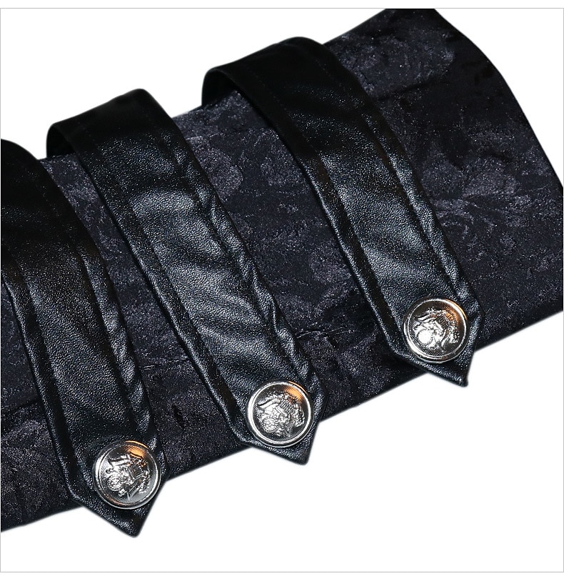Retrò Vintage Punk & Gotico Medievale Cappotto Mascherata Medico della peste Taglie Forti Jacquard Costume Per uomo Mascherata Feste Adulti Cappotto del 2026 a $74.99 –P7