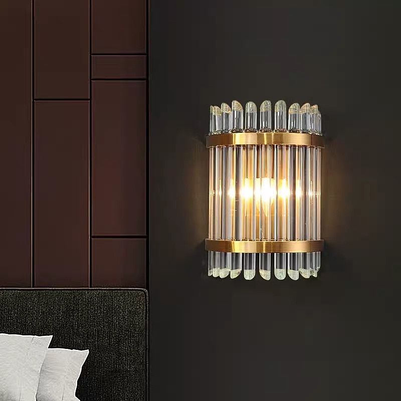 Cristallo Lampade da parete Camera da letto Camera dei bambini Acciaio Luce a muro 110-120V 220-240V 5 W / E14 / E12 / CE del 2026 a $245.59 –P3