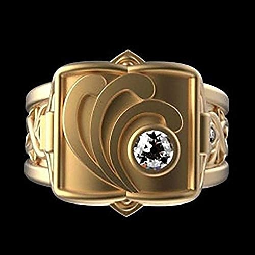 anel masculino com compartimento secreto mini caixa de armazenamento em forma de concha design retrô anéis de banda esculpidos punk hip hop joias para festa presente exclusivo para homens mulheres de 2025 por $4.49 –P3