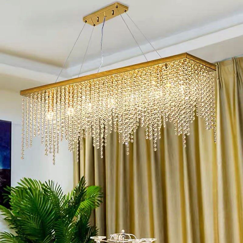 80 cm Pendant Lantern Design Chandelier Stainless Steel Electroplated Modern 110-120V 220-240V 2025 - $710.69 –P4
