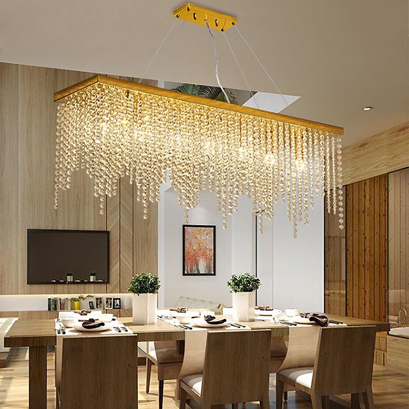 80 cm Pendant Lantern Design Chandelier Stainless Steel Electroplated Modern 110-120V 220-240V 2025 - $710.69 –P10