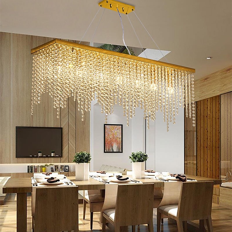 80 cm Pendant Lantern Design Chandelier Stainless Steel Electroplated Modern 110-120V 220-240V 2025 - $710.69 –P5