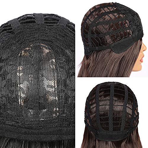 Black Wigs For Women Synthetic Wig Body Wave Middle Part Wig Long Very Long Black Synthetic Hair 26 Inch Women's Middle Part Party Fluffy Black 2025 - $26.99 –P7