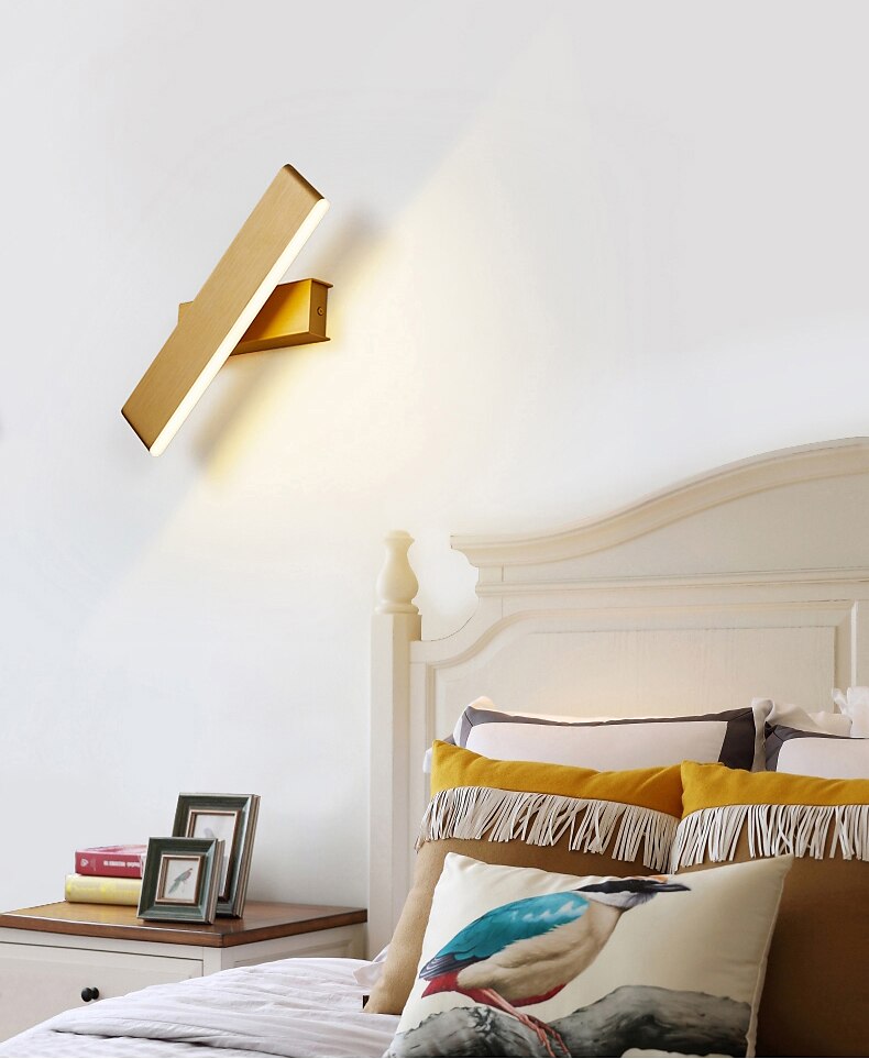 lightinthebox protectie ochi led modern contemporan lumini cu brat pivotant dormitor magazine cafenele lumina de perete aluminiu 85-265v 6 w 2025 - $92.99 –P12