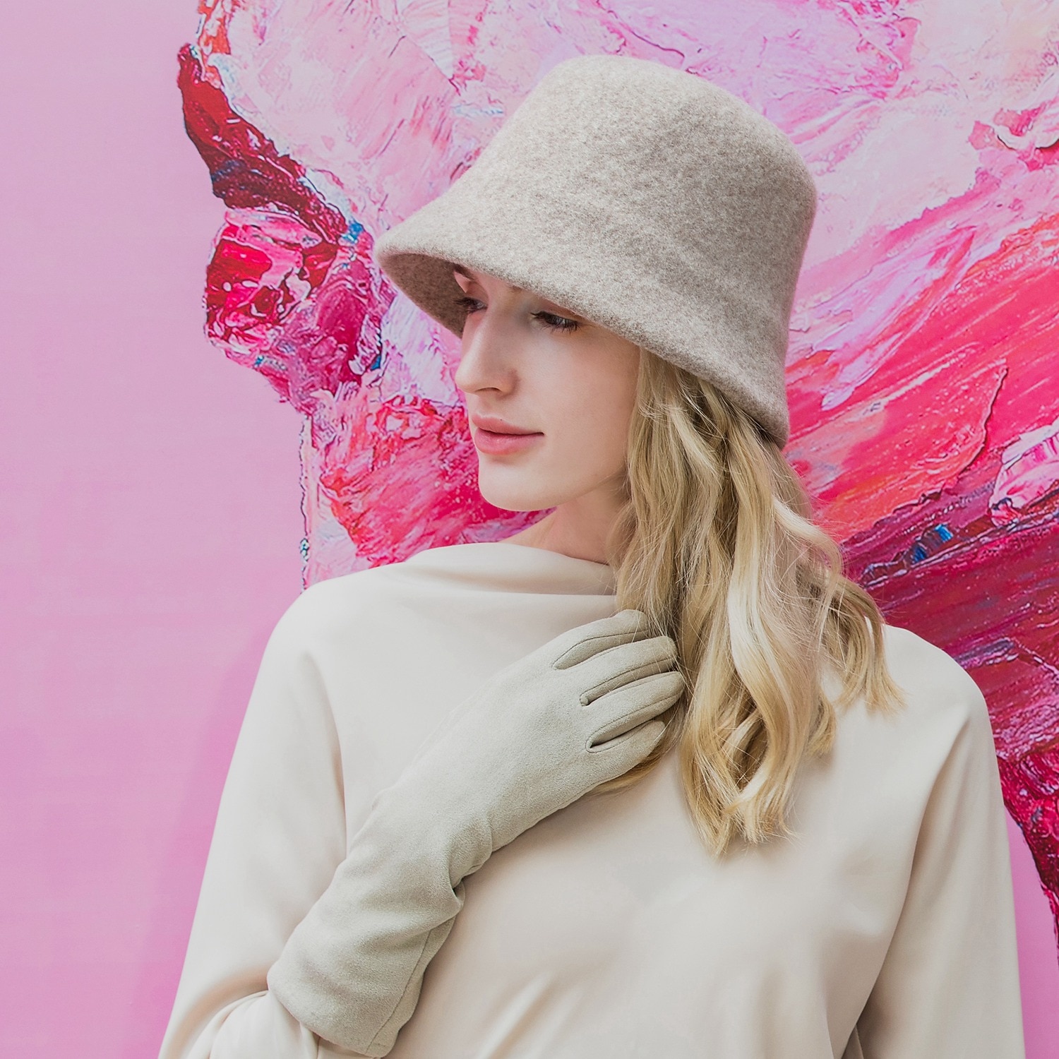 klobouky vlněný/bavlněný kbelík klobouk s volným kloboukem ležérní kentucky derby koktejlový královský klobouk s čistou barvou čelenka pokrývka hlavy 2026 - $43.99 –P1