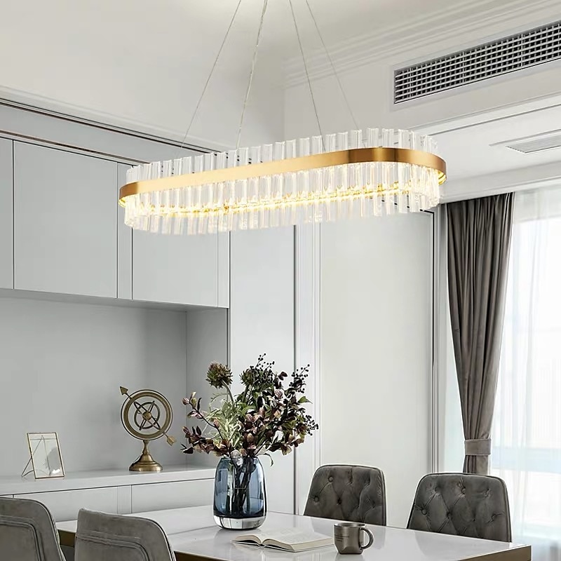 60 cm Pendant Lantern Design Chandelier Stainless Steel Electroplated Modern 110-120V 220-240V 2025 - $1023.39 –P5
