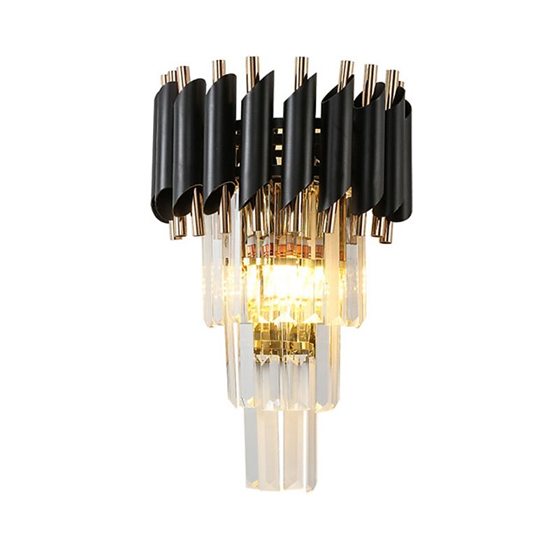 Lightinthebox Crystal Modern Wall Lights Bedroom Kids Room Steel Wall Light 110-120V 220-240V 18 W / LED Integrated / CE Certified 2025 - $192.99 –P1