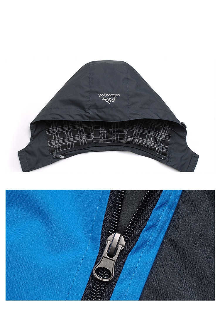 2026年 男性用 ハイキング ウィンドブレーカー アウトドア 防水 防風 速乾性 モイスチャーコントロール ハイキングの服装 ハイキングウェア 夏 春 トップス スキー 釣り 登山 男性デニムブルー 男性の赤 男性ロイヤルブルー  コレクション – $62.99 –P7