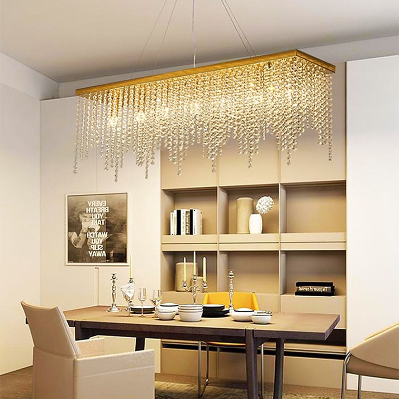 80 cm Pendant Lantern Design Chandelier Stainless Steel Electroplated Modern 110-120V 220-240V 2025 - $710.69 –P7