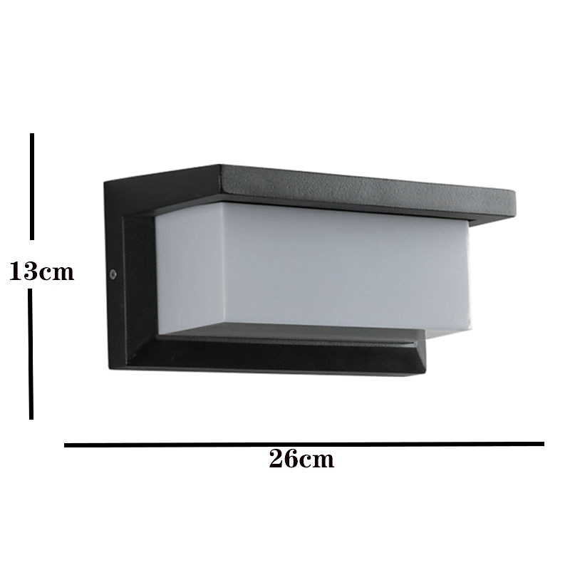 אורות קיר חיצוני עמיד למים אורות צמודי קיר ברזל 110-120v 220-240v 18 וו 2026 - $107.99 –P8