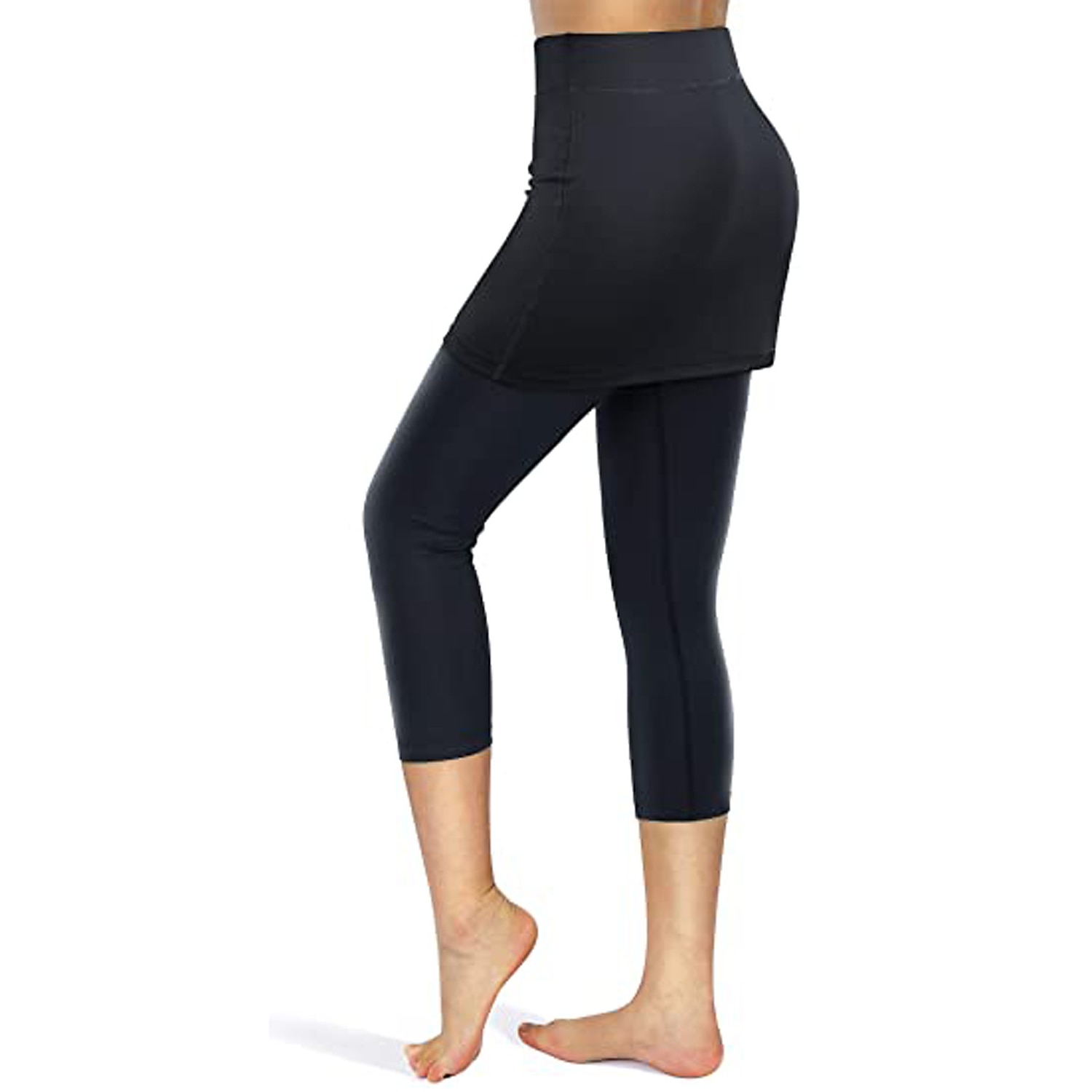 Femme Legging Capri Running Jupe de course avec collants 2 en 1 avec poche téléphone Sous Vêtement Athlétique Athleisure Automne Spandex Respirable Séchage rapide Evacuation de l'humidité Doux de 2025 ? $16.49 –P8