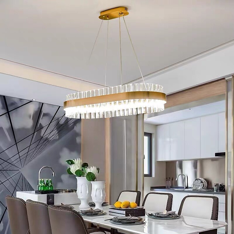60 cm Pendant Lantern Design Chandelier Stainless Steel Electroplated Modern 110-120V 220-240V 2025 - $1023.39 –P7