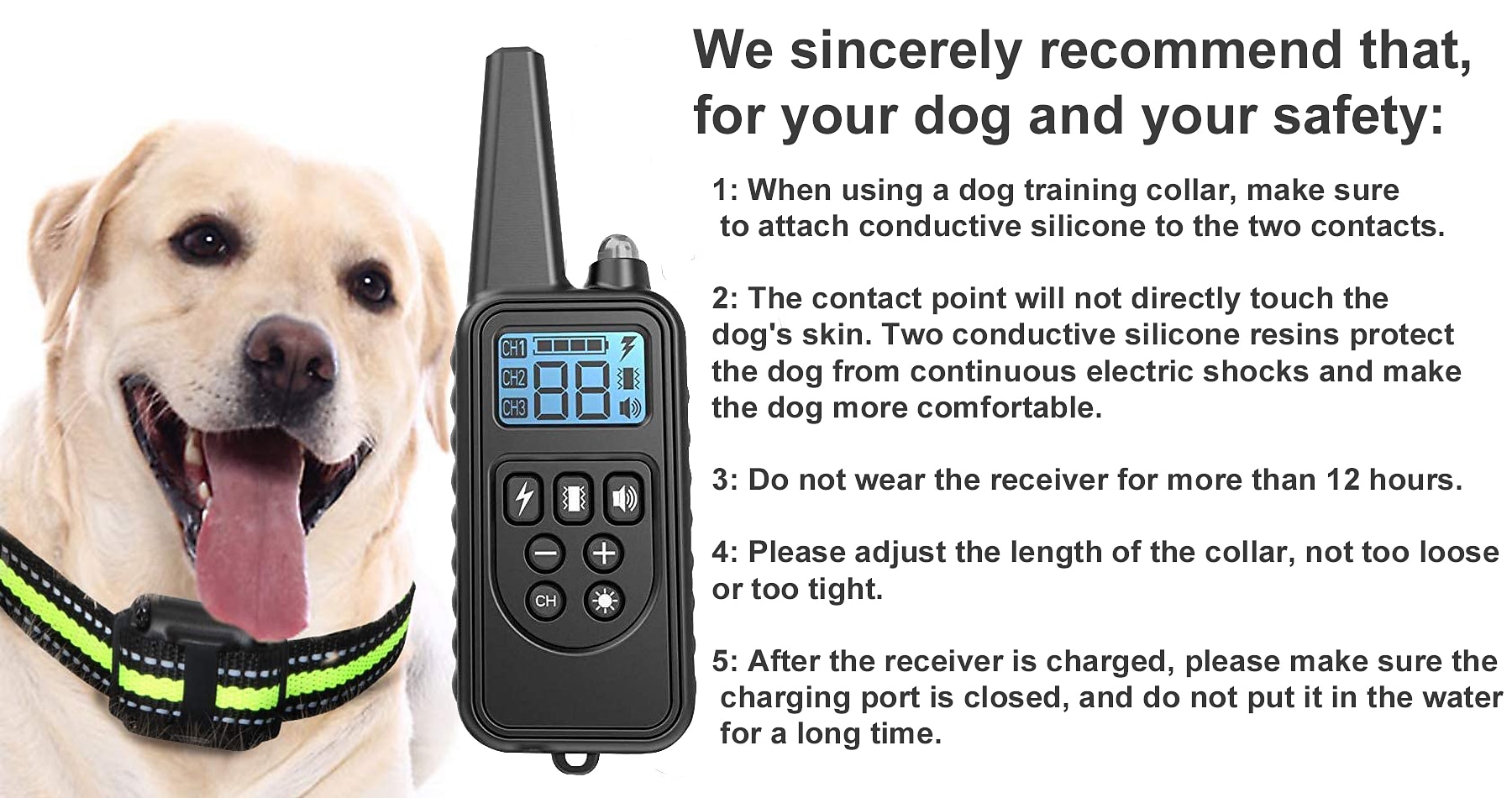 besthing dog training collar