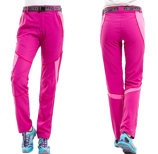 Women's Hiking Pants Trousers Patchwork Summer Outdoor Waterproof Windproof UV Resistant Breathable Pants / Trousers Bottoms Black Purple Camping / Hiking Hunting Ski / Snowboard S M L XL XXL 2025 - $22.99 –P6