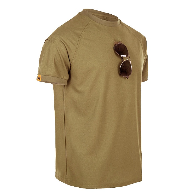 Per uomo T-shirt da caccia Camicia militare tattica Esterno Ultra leggero (UL) Ventilazione Asciugatura rapida Traspirante Primavera Estate Tinta unita Superiore Poliestere Manica corta Campeggio e del 2025 a $11.49 -P5
