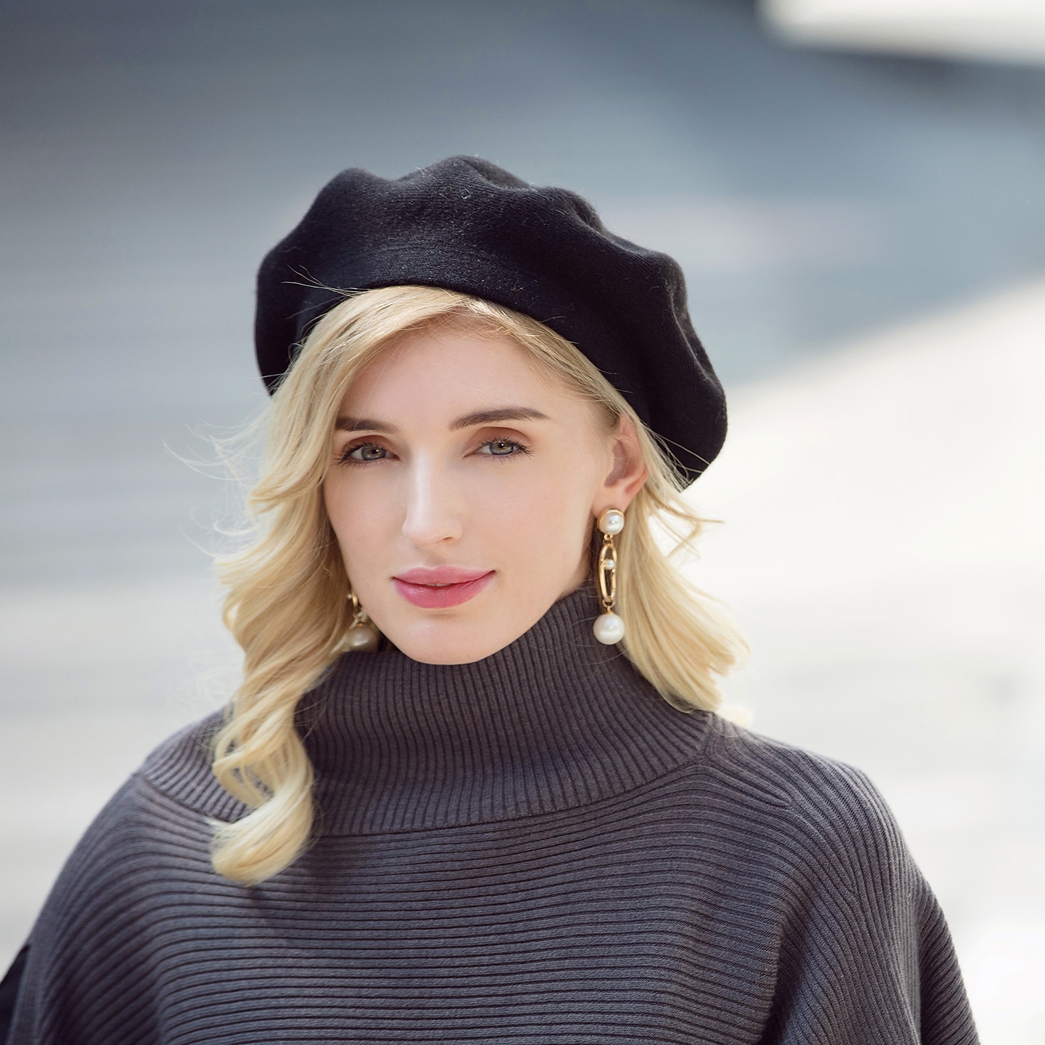 Chapeau béret en acrylique/coton et poils de lapin, style décontracté, style Kentucky Derby, Melbourne Cup, avec coiffe rayée de 2026 ? $32.99 –P3