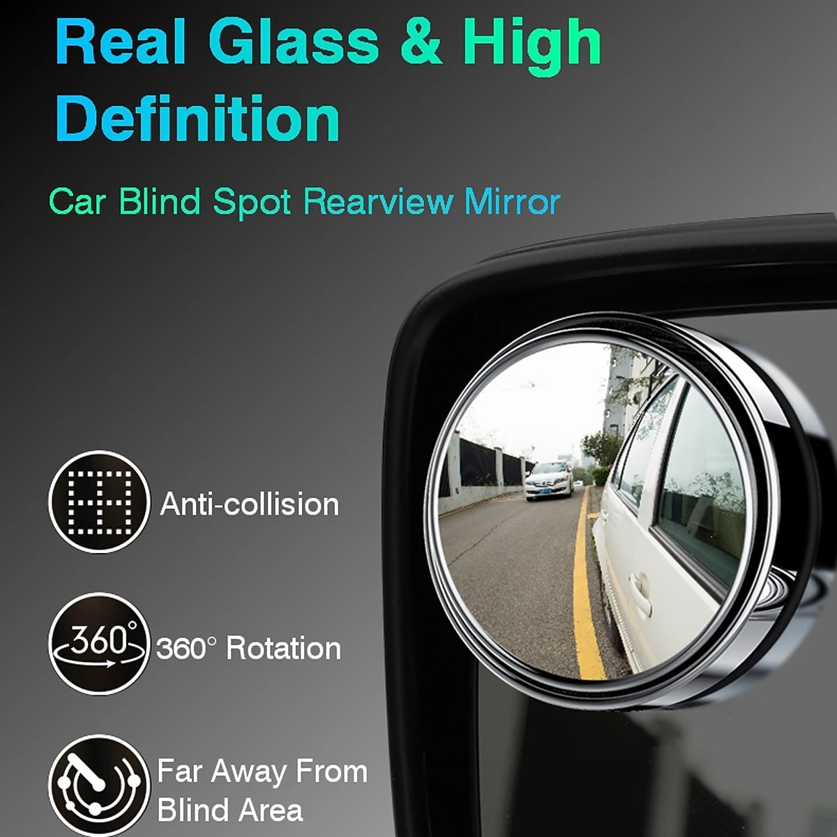 Car LITBest universal Blind Spot Mirror 2025 - $11.99 –P1