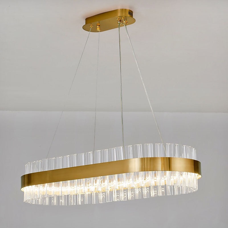 60 cm Pendant Lantern Design Chandelier Stainless Steel Electroplated Modern 110-120V 220-240V 2025 - $1023.39 –P4