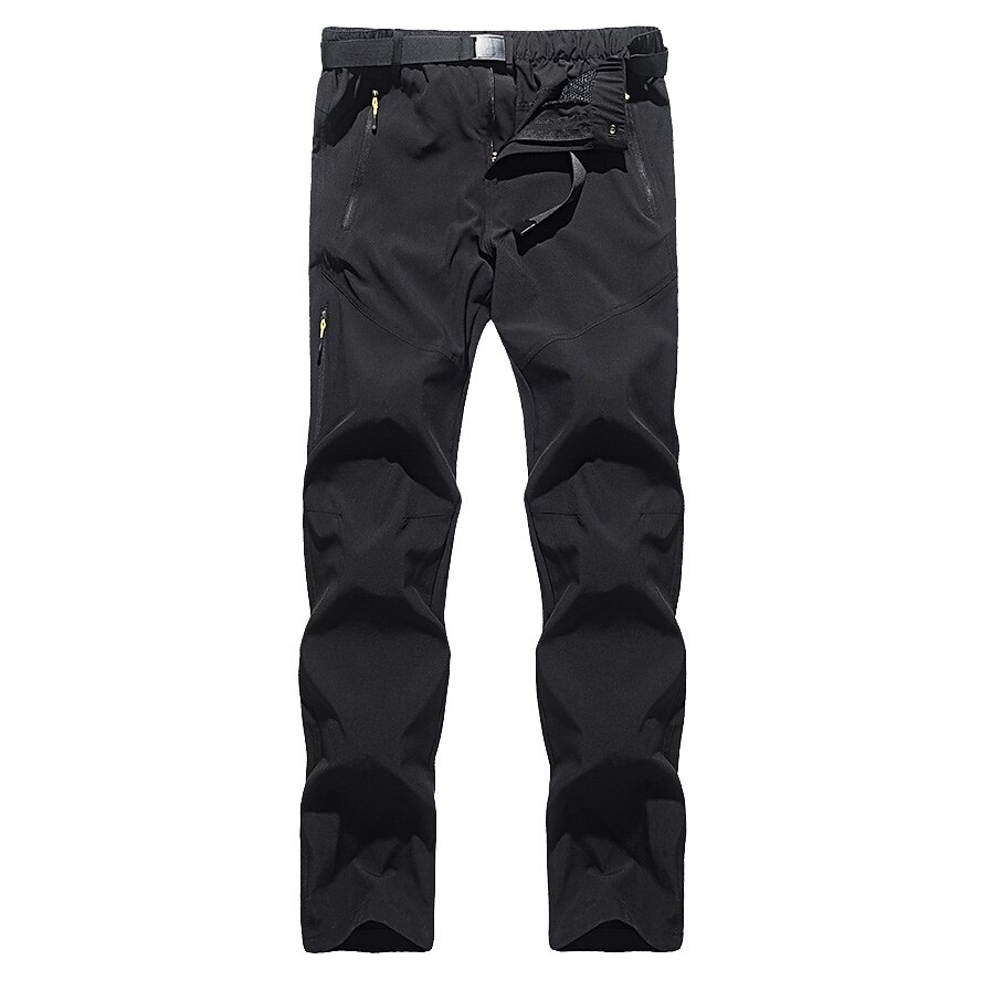 Naisten Vaellushousut Kesä Ulko- Vedenkestävä Ihoystävällinen Nopea kuivuminen Venyvä Housut Alaosat Joustava vyötärö Vetoketjullinen tasku Monitasku Musta Harmaa Spandex Elastaani Retkeily ja 2025 - $34.99 –P10