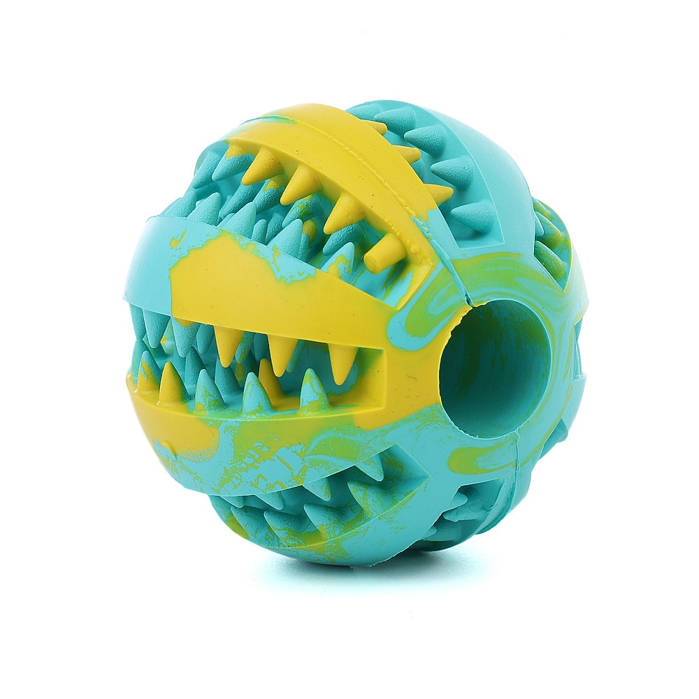 Slowfeeder & Leckerli-Ball Feeder Treat Hundespielzeug Hunde Kugel Haustierübung Druck ablassen Gummi Geschenk Haustier Spielzeug Haustier spielen 2026 - $12.49 –P8