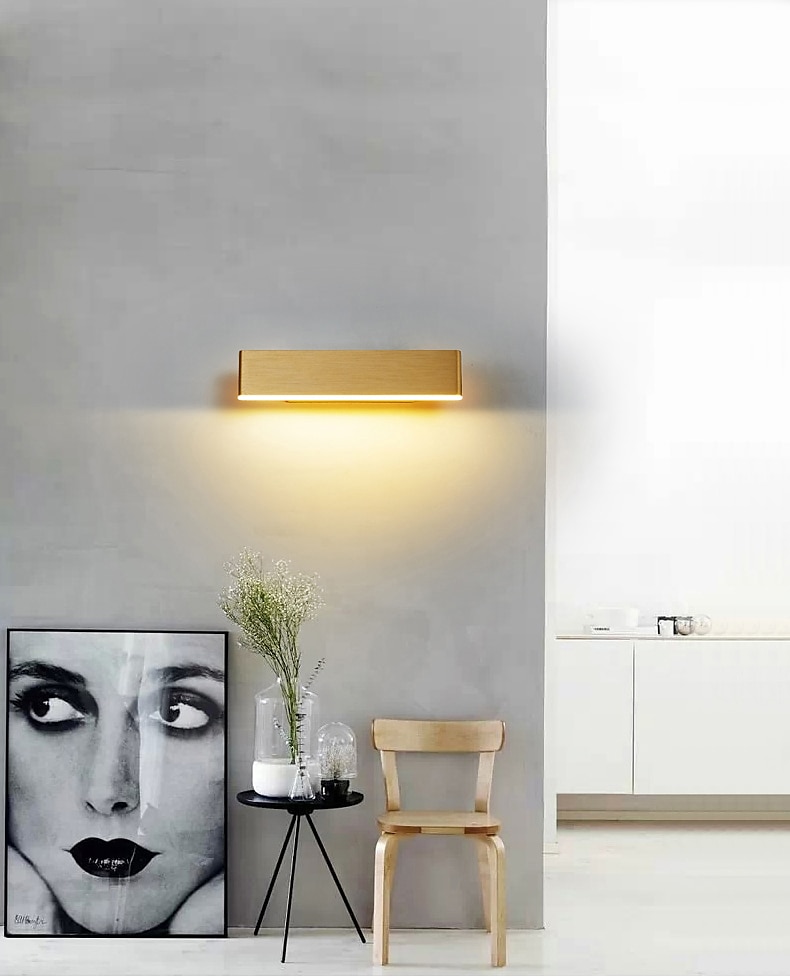 lightinthebox protectie ochi led modern contemporan lumini cu brat pivotant dormitor magazine cafenele lumina de perete aluminiu 85-265v 6 w 2025 - $92.99 –P13