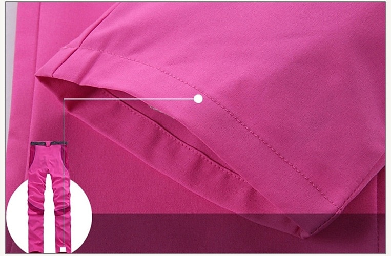 Women's Hiking Pants Trousers Patchwork Summer Outdoor Waterproof Windproof UV Resistant Breathable Pants / Trousers Bottoms Black Purple Camping / Hiking Hunting Ski / Snowboard S M L XL XXL 2025 - $22.99 –P11