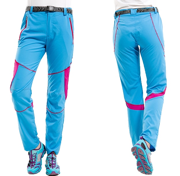 Women's Hiking Pants Trousers Patchwork Summer Outdoor Waterproof Windproof UV Resistant Breathable Pants / Trousers Bottoms Black Purple Camping / Hiking Hunting Ski / Snowboard S M L XL XXL 2025 - $22.99 –P13
