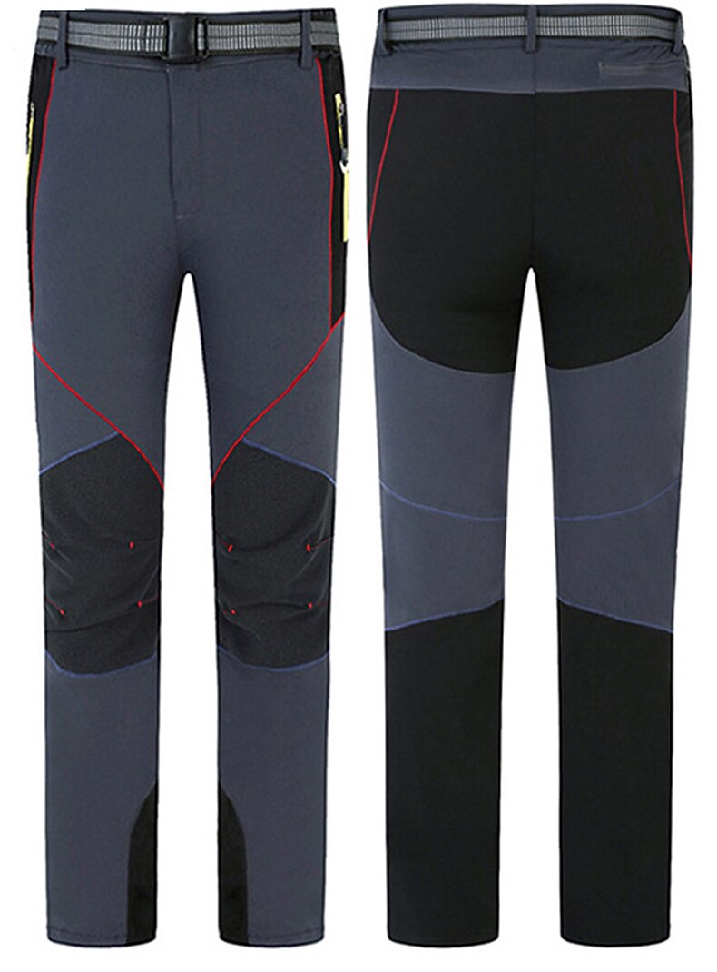 Voor heren Wandelbroek Lapwerk Zomer Buiten Winddicht Huidvriendelijk Sneldrogend Rekbaar Broeken / Regenbroek / Overbroek Kleding Onderlichaam Zwart Grijs Jagen Skiën Vissen S M L XL XXL 2025 - $36.99 –P12
